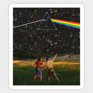 Dark side of the moon Sticker